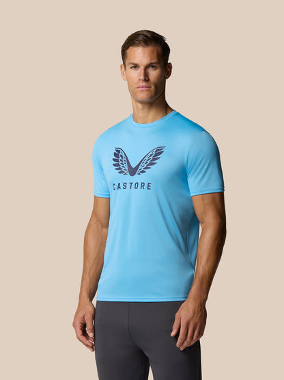 Graphic Training T-Shirt - Cool Blue