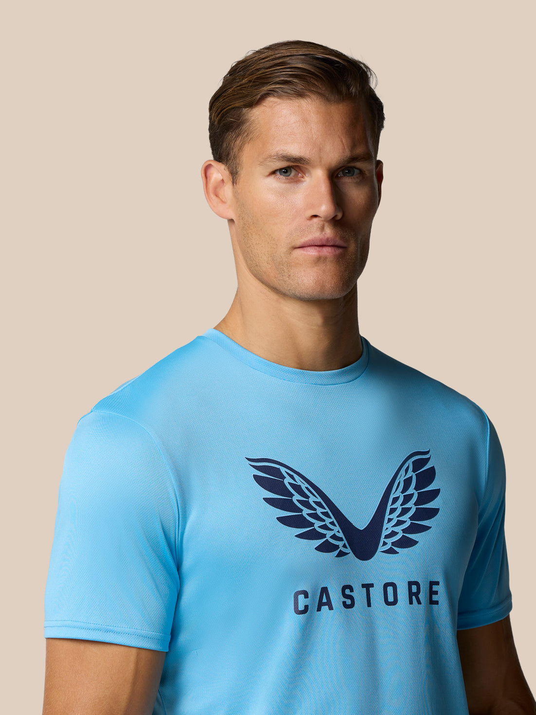 Graphic Training T-Shirt - Cool Blue - Cool Blue