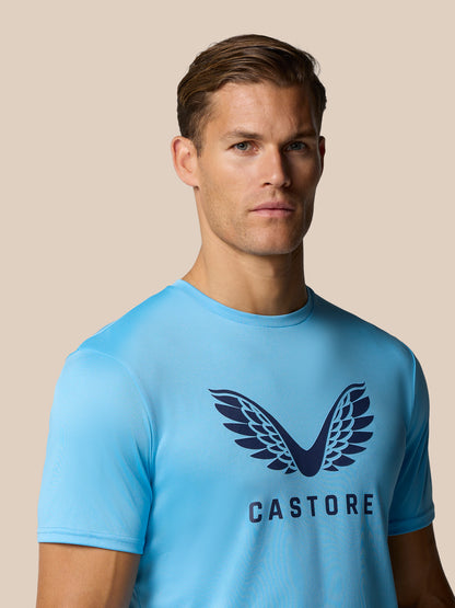 Graphic Training T-Shirt - Cool Blue
