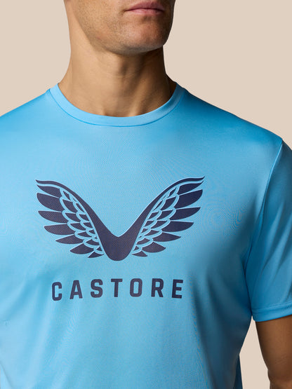 Graphic Training T-Shirt - Cool Blue