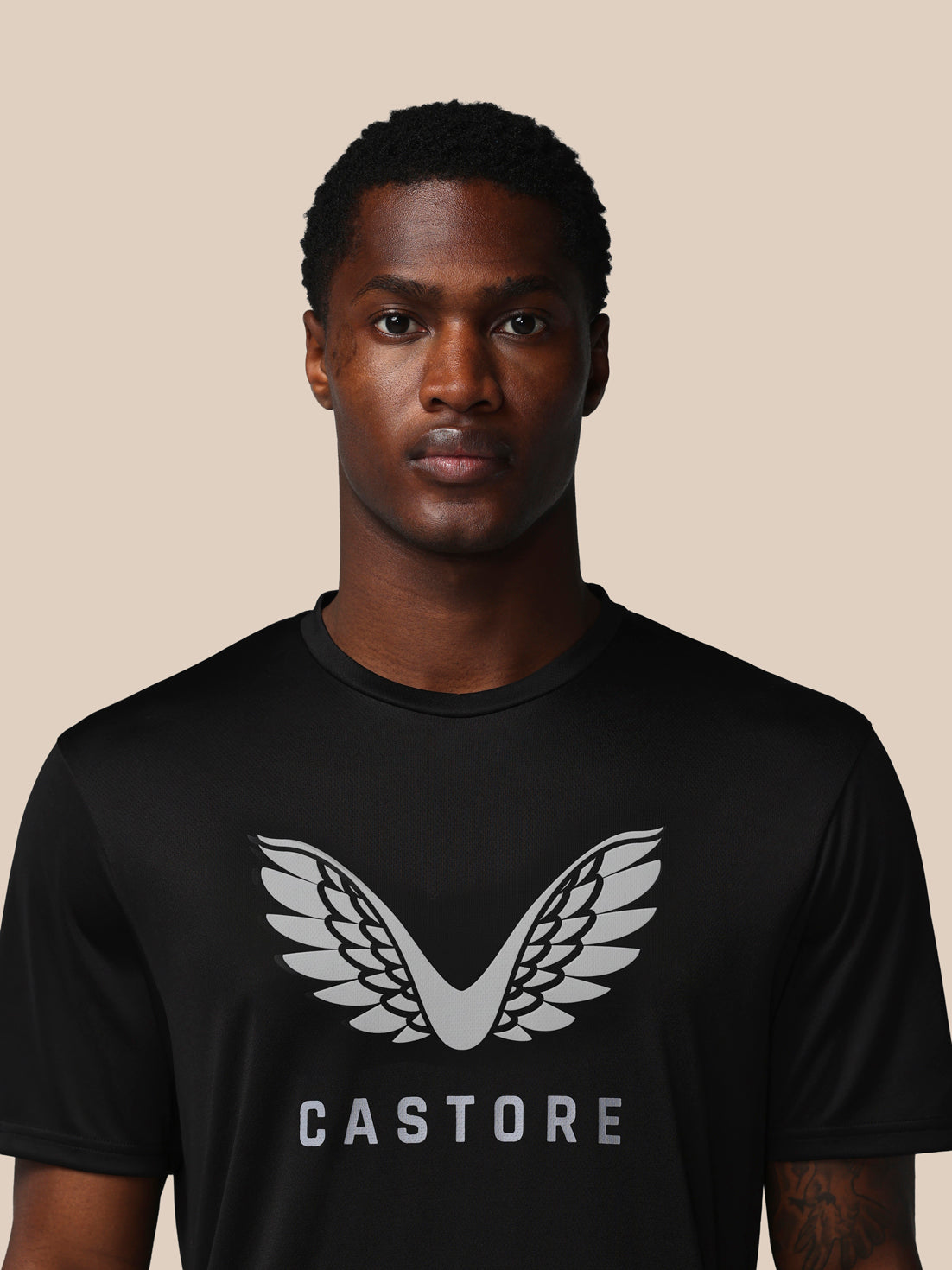 Men’s Adapt Short Sleeve Graphic T Shirt - Black - Black