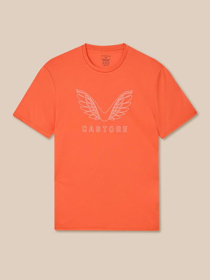 Graphic Training T-Shirt - Bright Orange