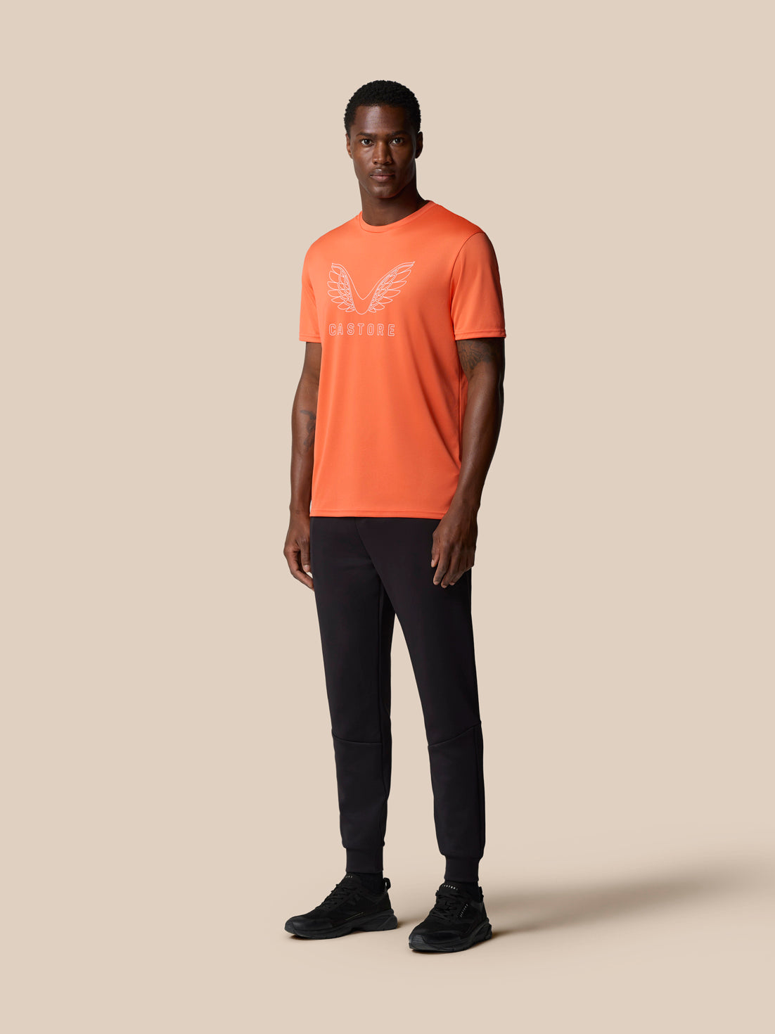 Graphic Training T-Shirt - Bright Orange