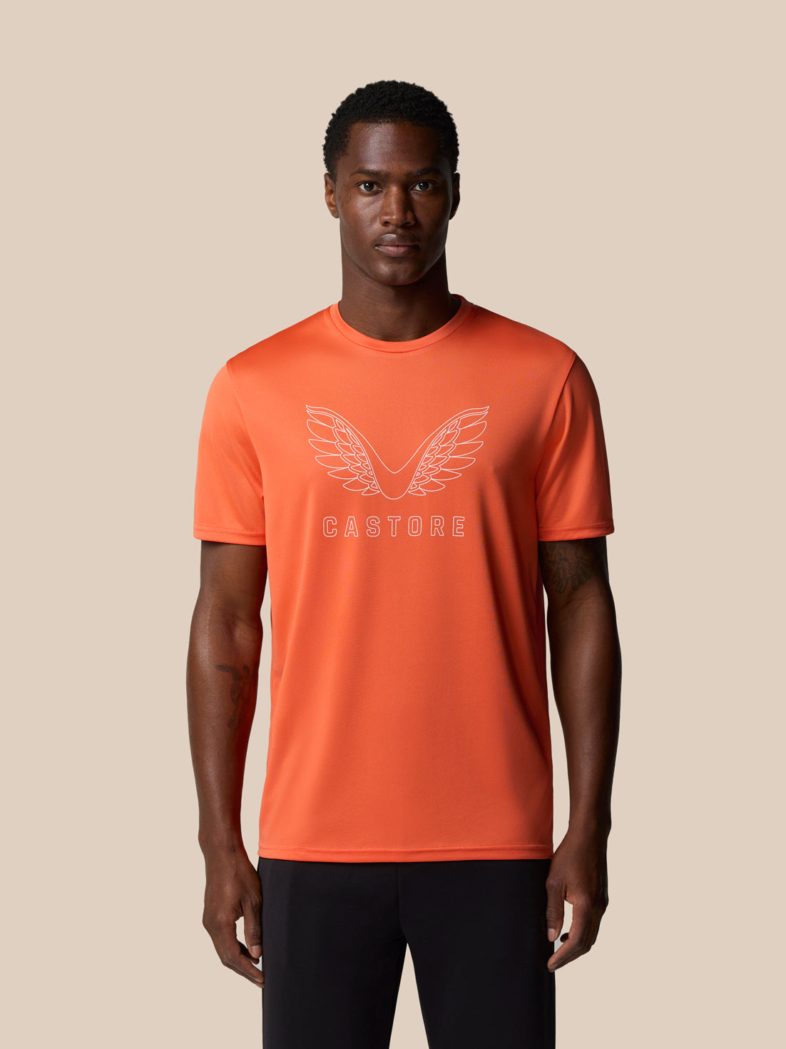 Graphic Training T-Shirt - Bright Orange