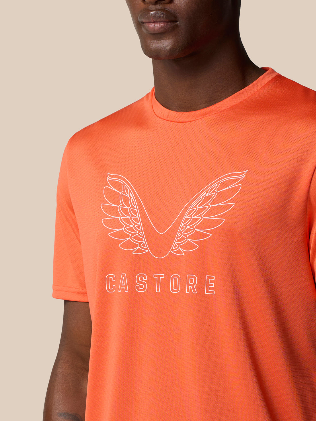 Graphic Training T-Shirt - Bright Orange - Bright Orange