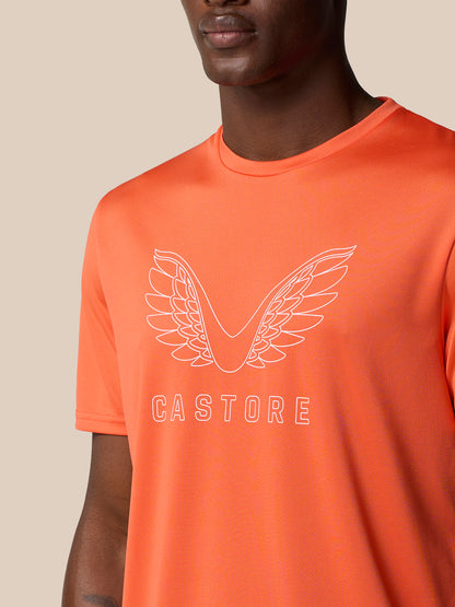 Graphic Training T-Shirt - Bright Orange