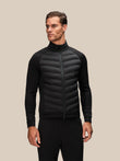 Men's Reiss x Castore Hybrid Jacket - Black