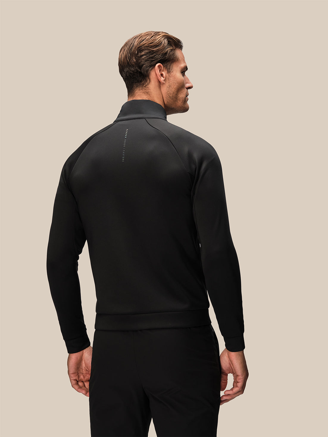 Men's Reiss x Castore Hybrid Jacket - Black