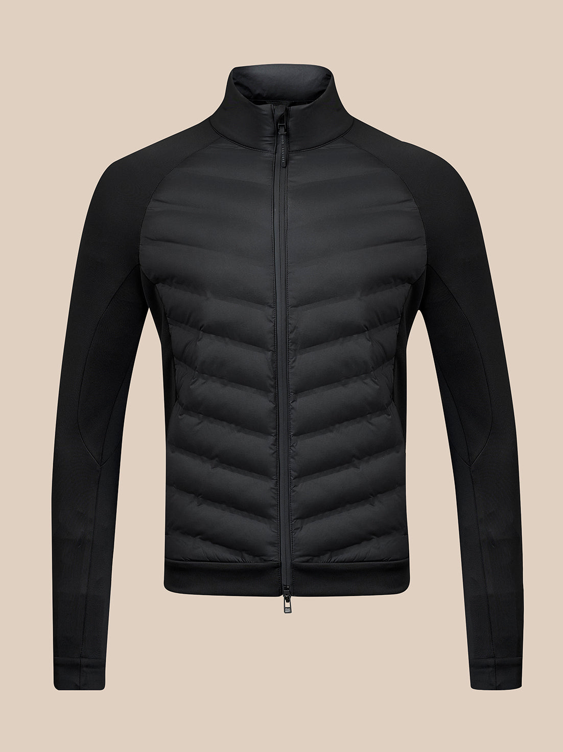 Men's Reiss x Castore Hybrid Jacket - Black - Black