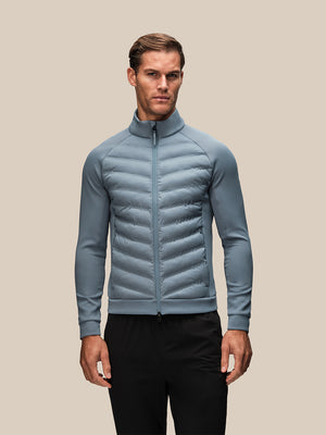 Men's Reiss x Castore Hybrid Jacket - Blue