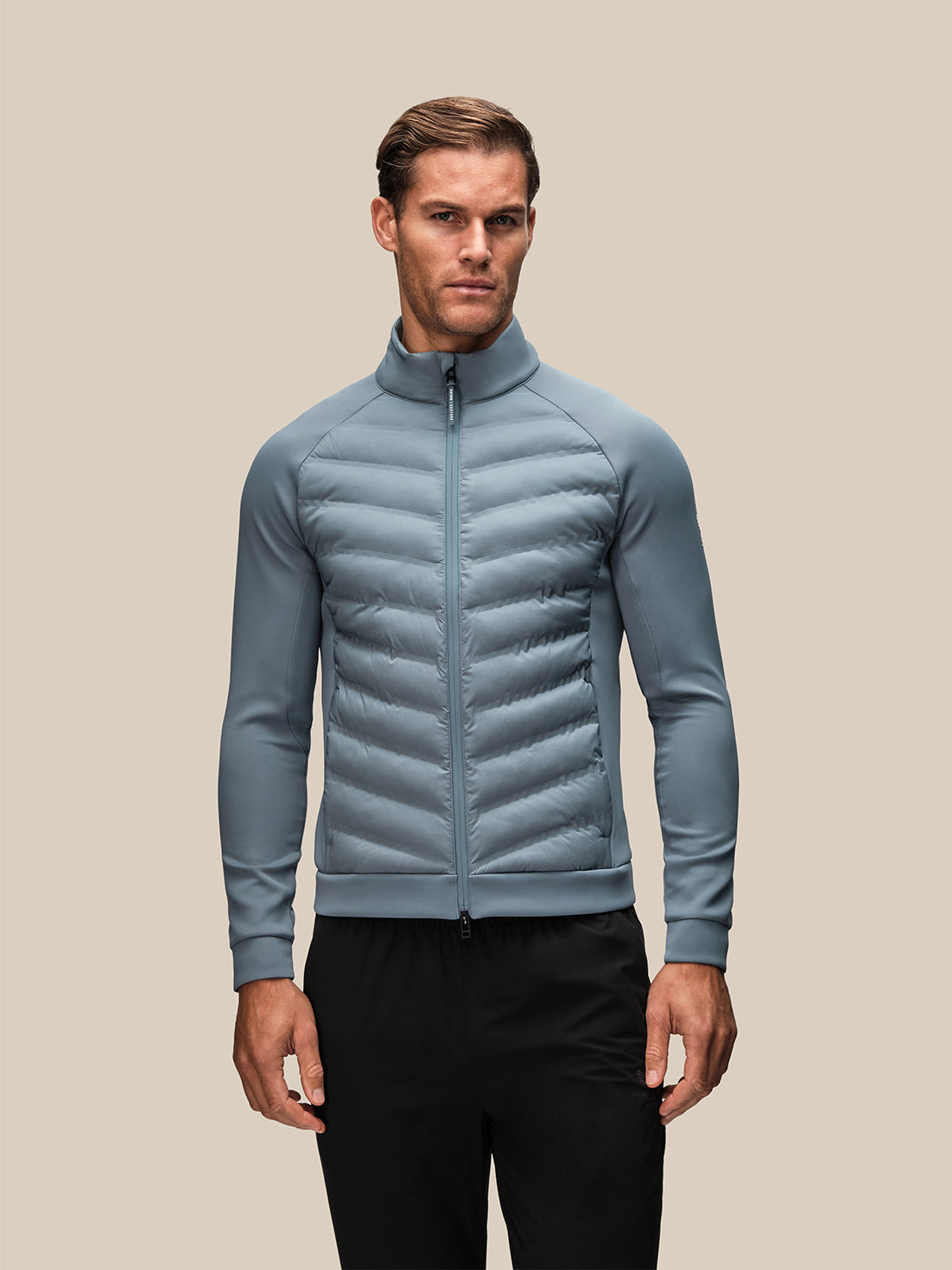 Men's Reiss x Castore Hybrid Jacket - Blue - Blue