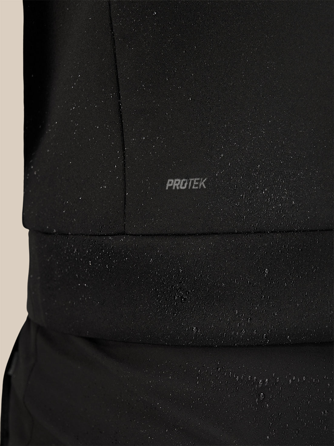 Men's Reiss x Castore Flex Hoodie - Black - Black