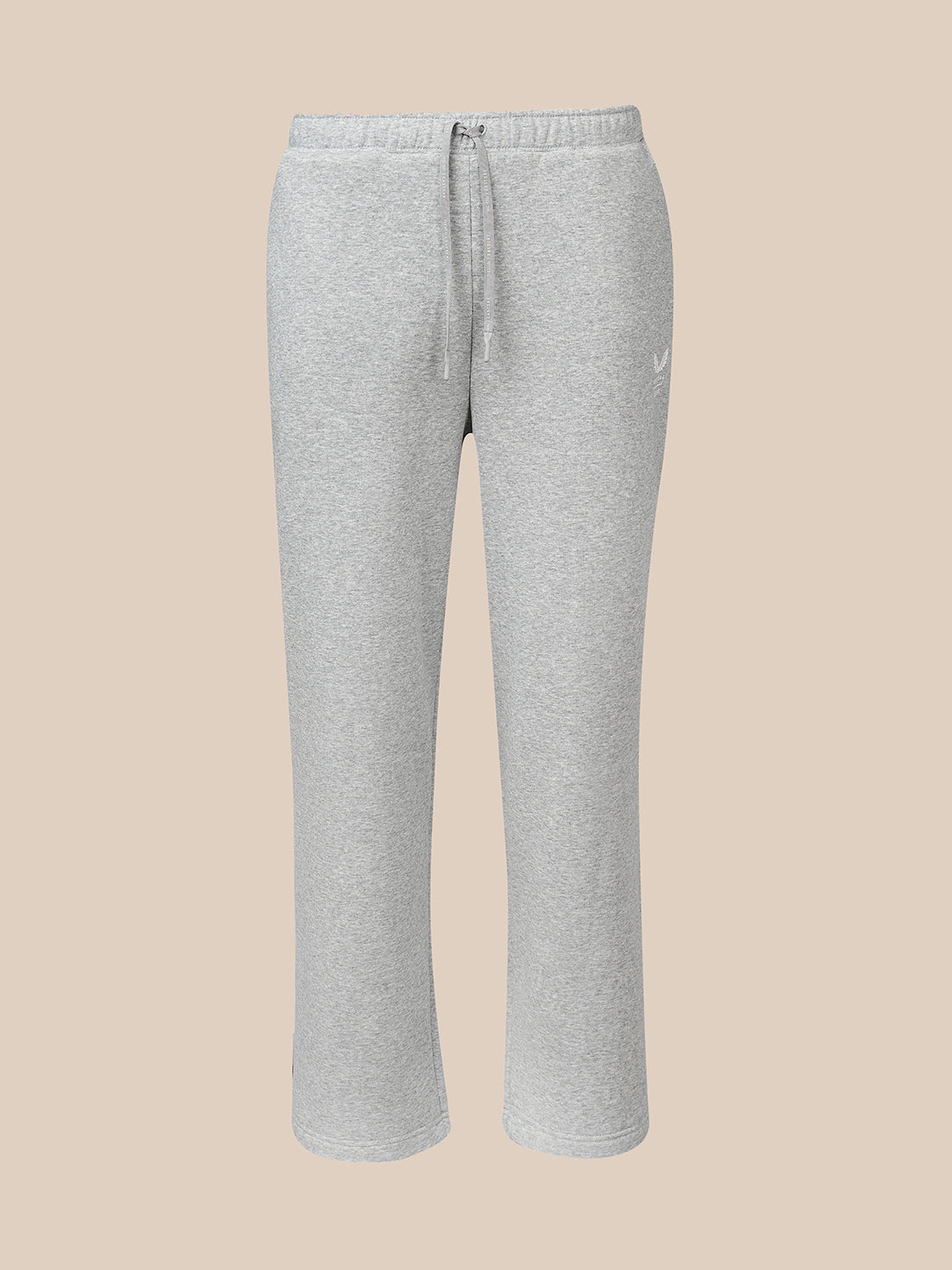 Men's Reiss x Castore Wide Leg Fleece Jogger - Light Grey - Light Grey