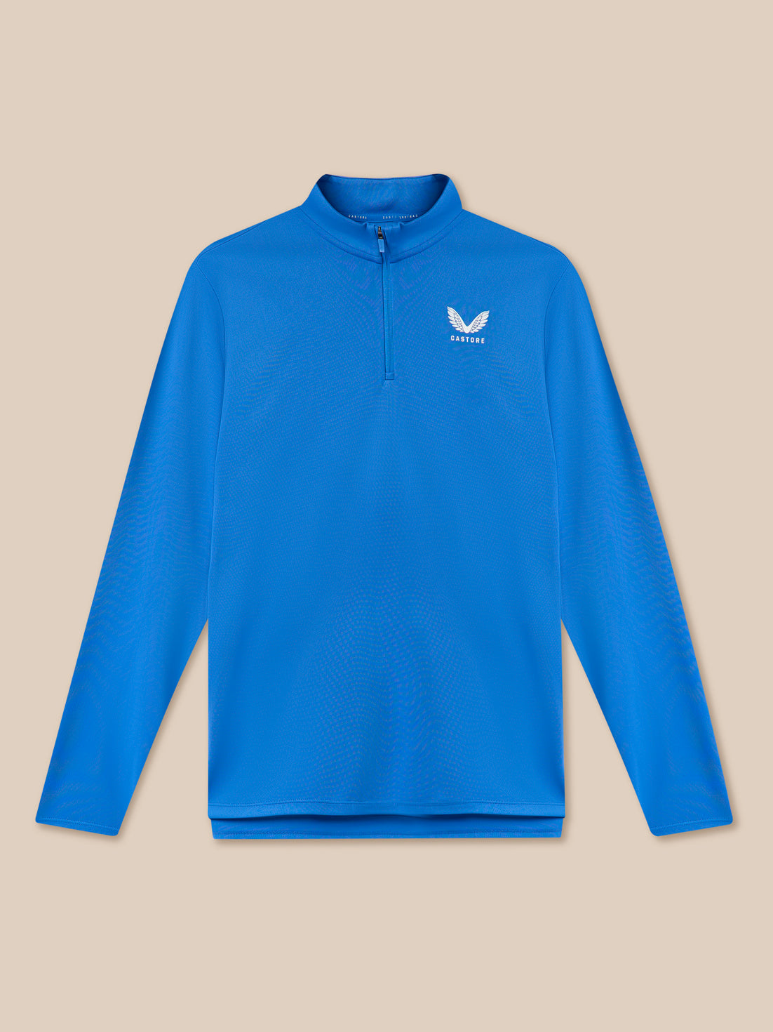 Men's Adapt Athletic Fit Long Sleeve Quarter Zip - Blue - Blue