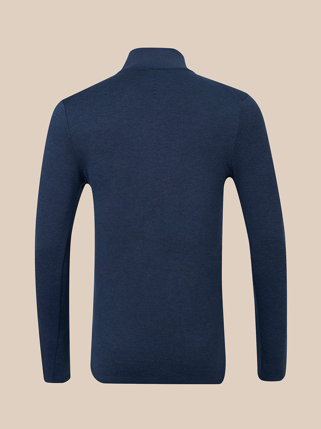 Men's Elevated Lifestyle Slim Fit Quarter Zip Top - Navy