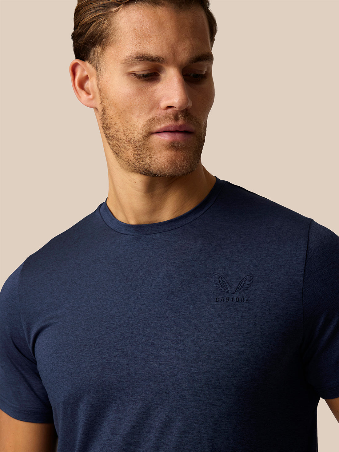 Men's Elevated Lifestyle Short Sleeve T-Shirt - Navy - Navy