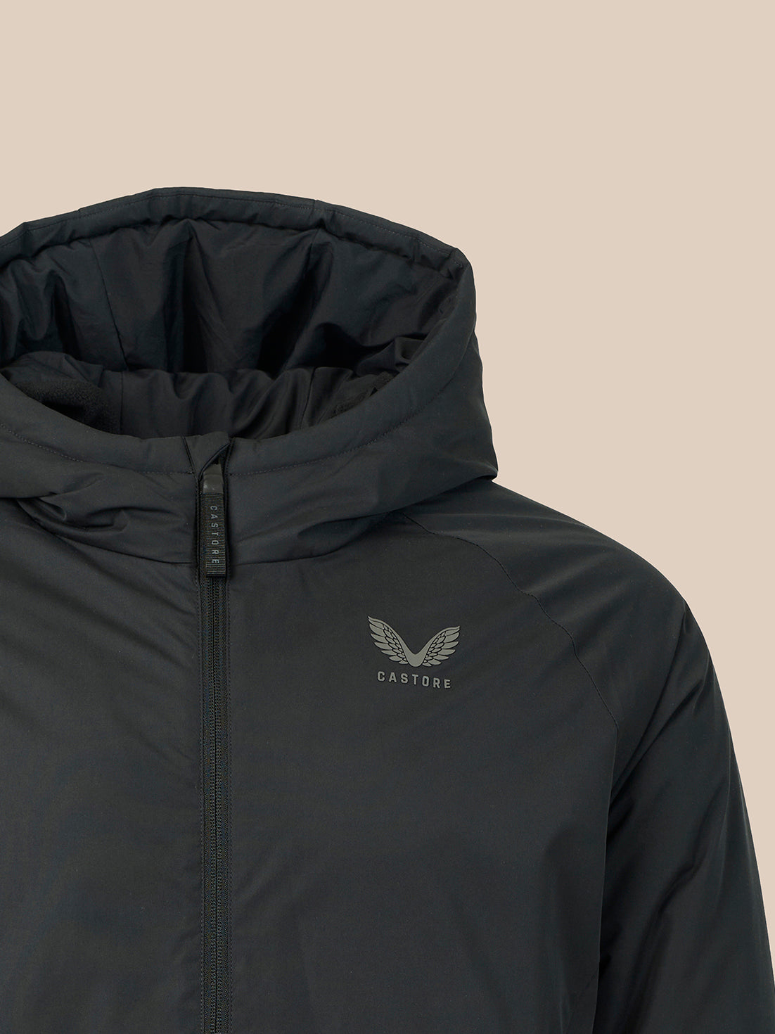 Men's Longline Jacket - Black - Black