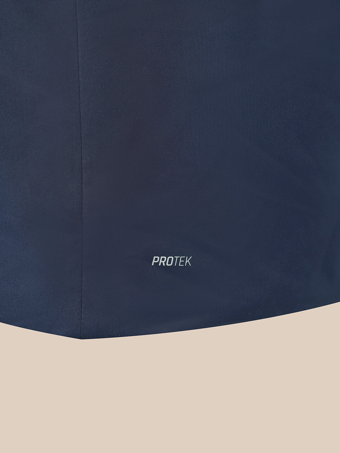 Men's Longline Wadded Jacket - Navy - Navy