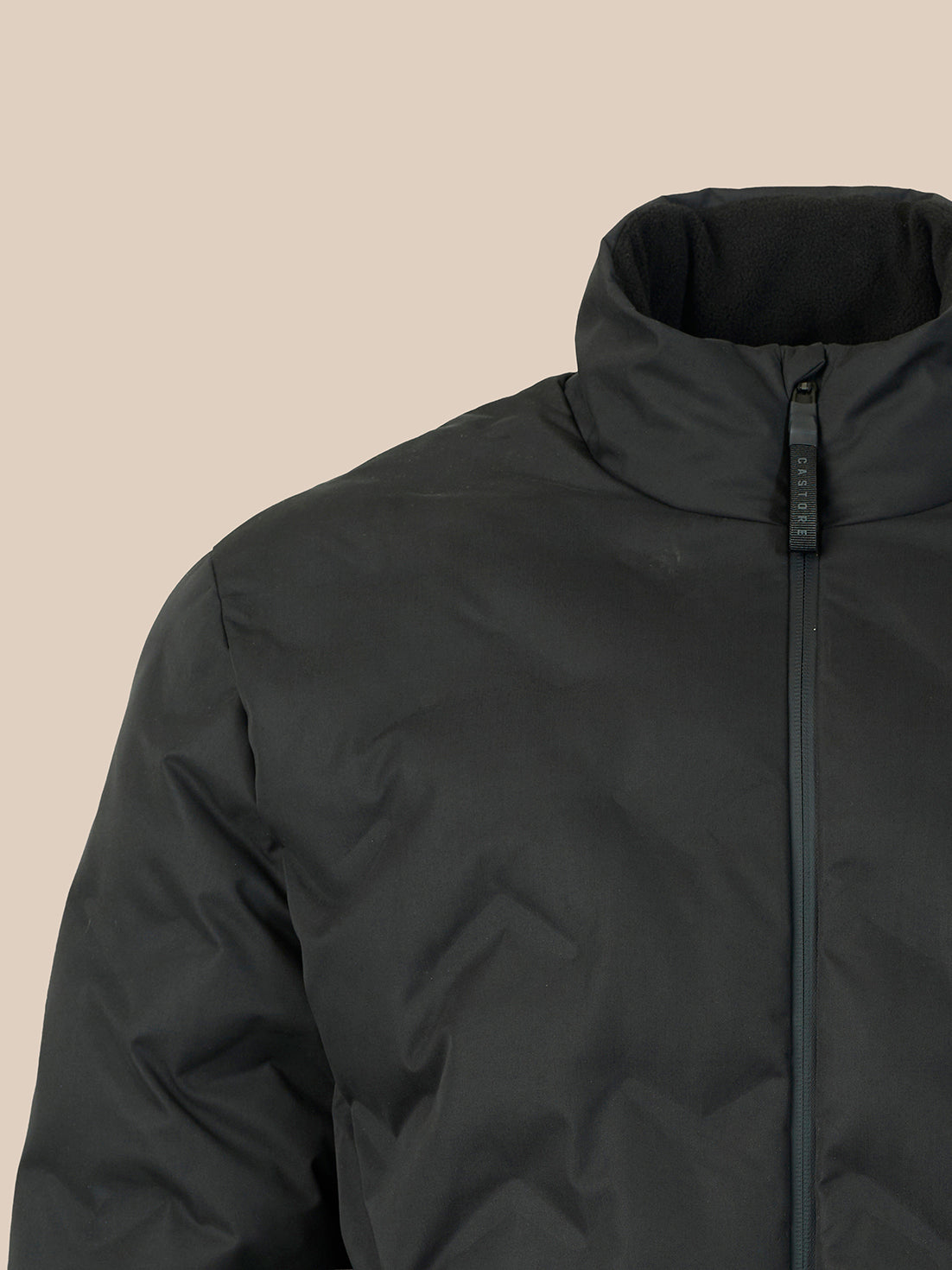 Men's Padded Jacket - Black - Black