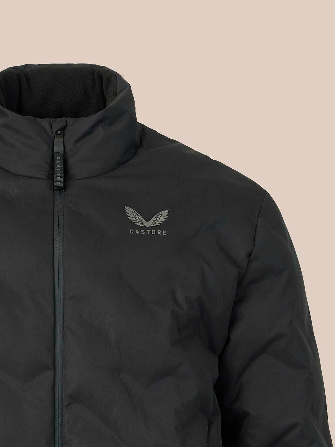 Men's Padded Jacket - Black - Black