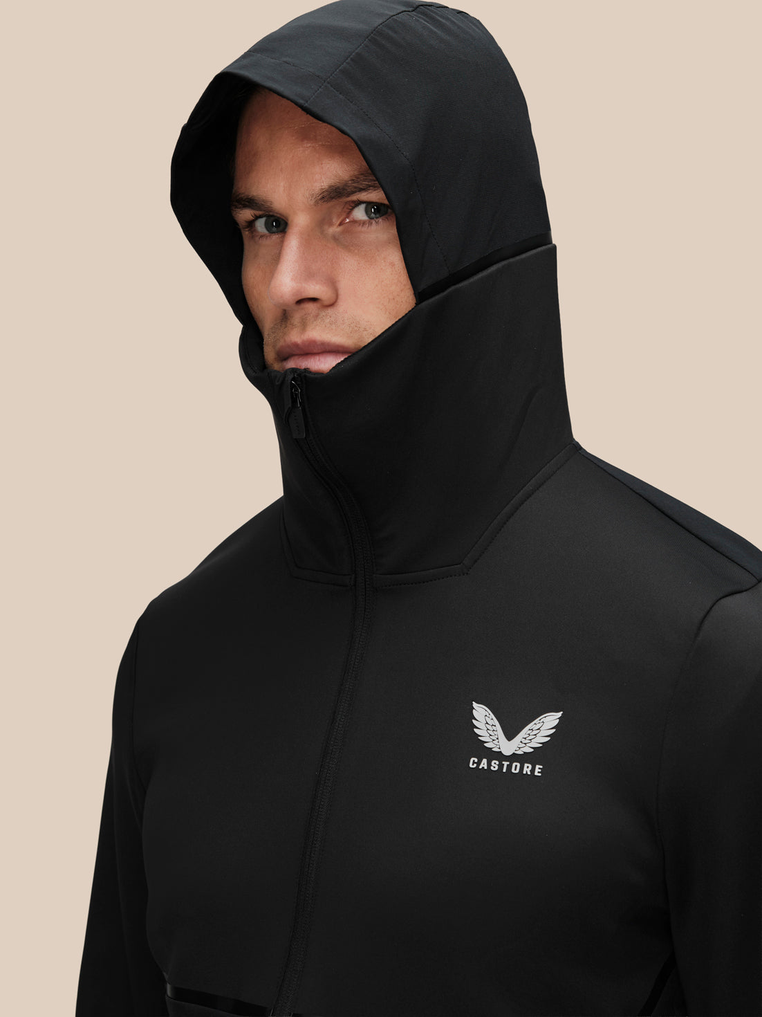 Men's Thermo Athletic Fit Jacket - Black - Black
