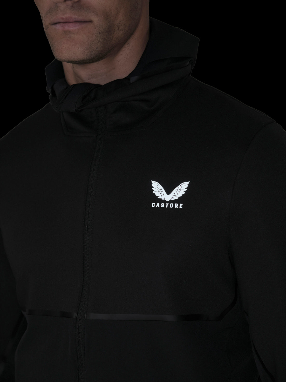 Men's Thermo Athletic Fit Jacket - Black - Black