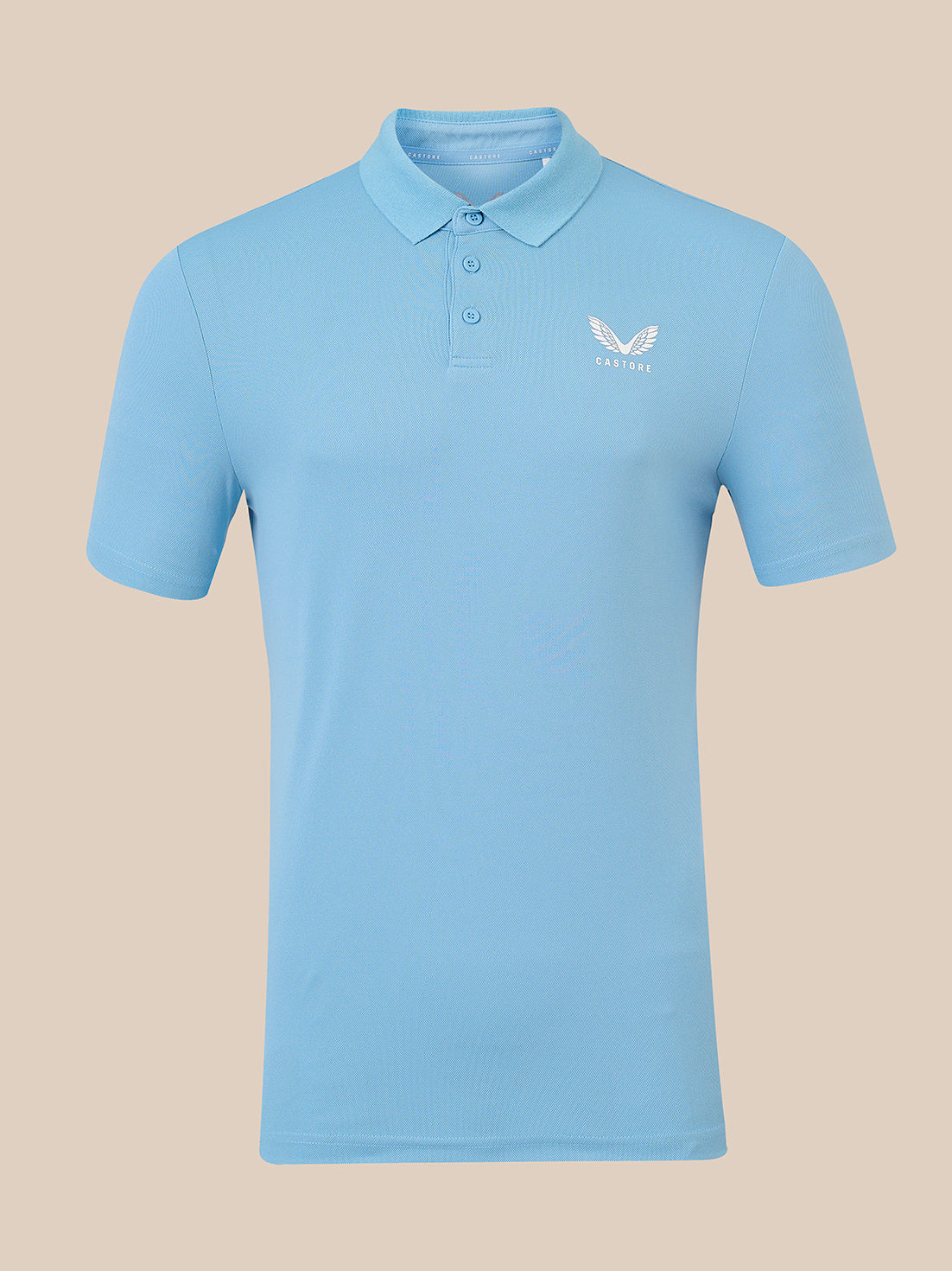 Men's Core Athletic Fit Polo Shirt - Blue - Blue