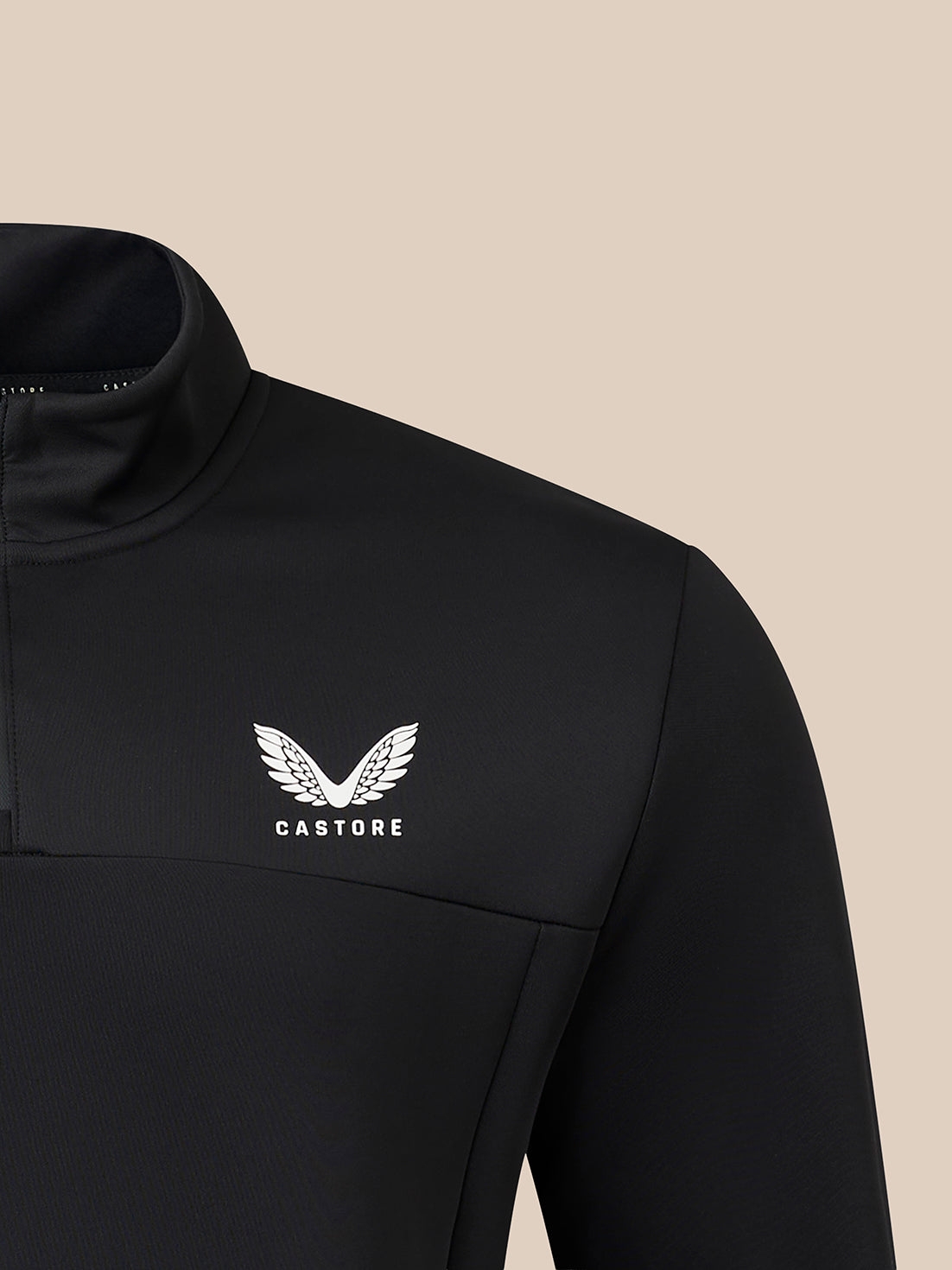 Men's Flex 1/4 Zip Top - Black - Black