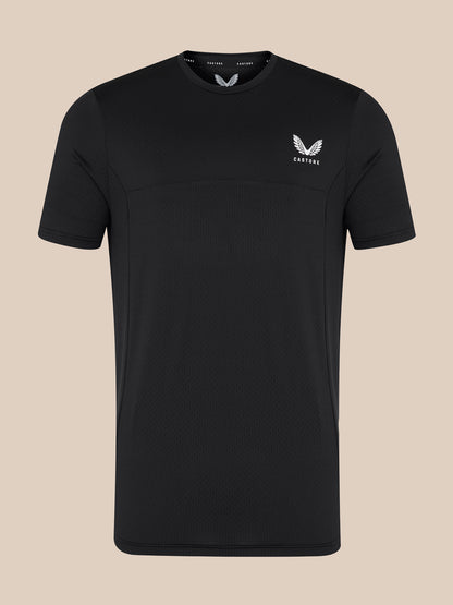 Men's Short Sleeve Training T-Shirt - Black