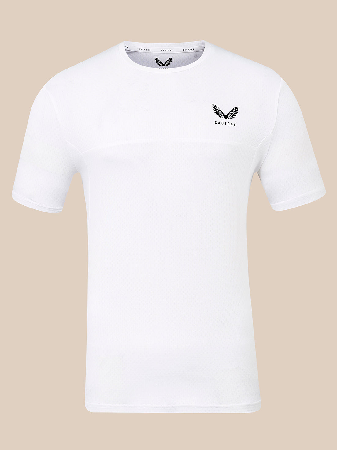 Men's Training Short Sleeve T-Shirt - White - White