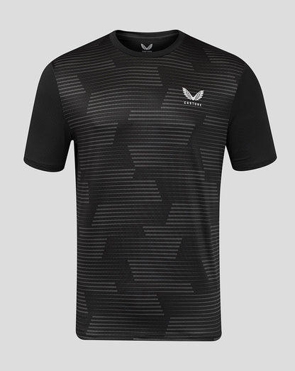 Men's All Over Print T-Shirt - Black
