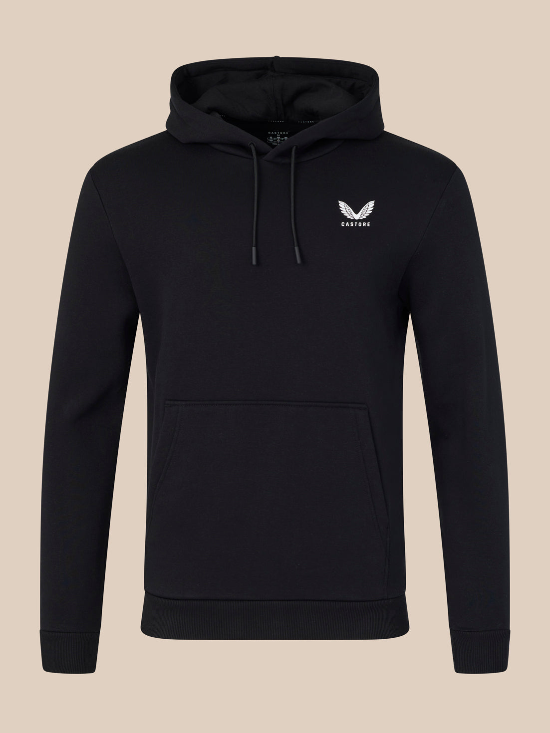 Men's Long Sleeve Hoodie - Black - Black
