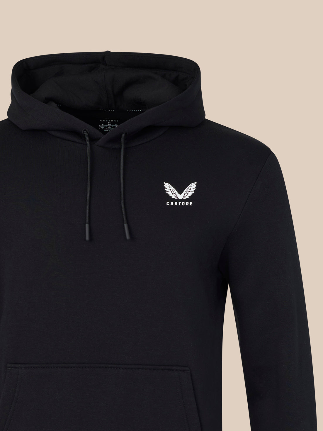 Men's Long Sleeve Hoodie - Black - Black