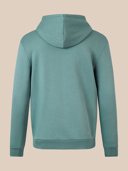 Men's Full Zip Hoodie - Blue