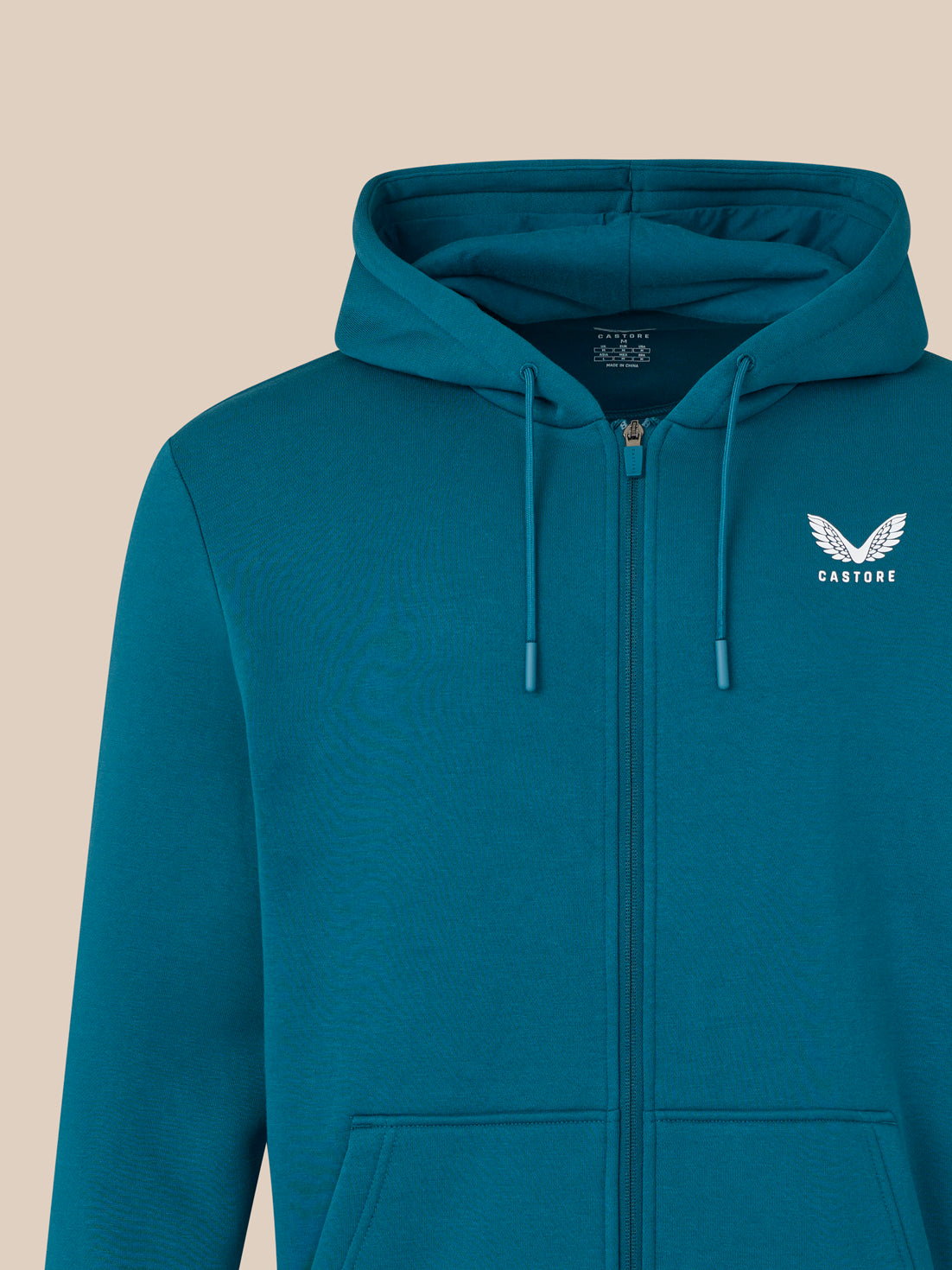 Men's Full Zip Hoodie - Blue - Blue