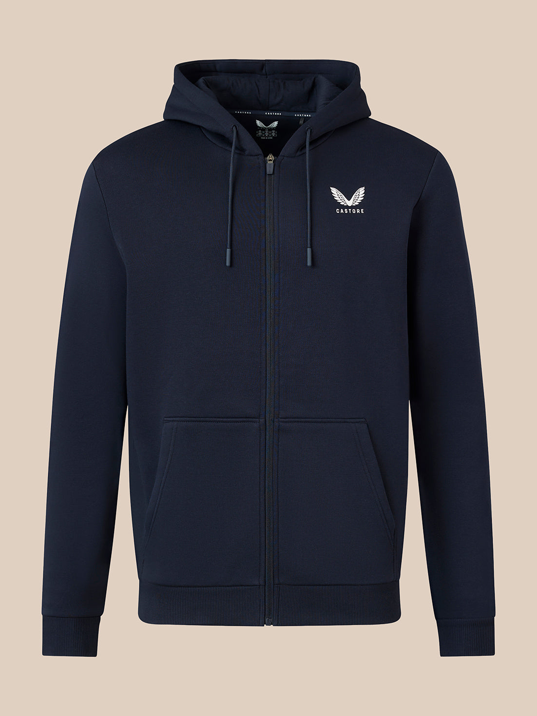 Men's Full Zip Hoodie - Navy - Navy