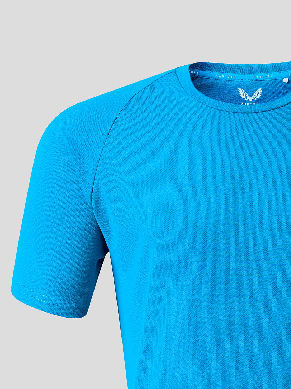 Men's Athletic Fit Short Sleeve Graphic T-Shirt - Blue - Blue