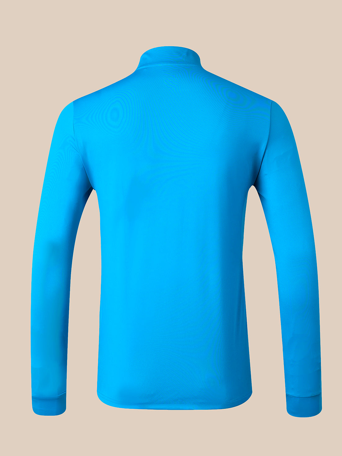 Men's Athletic Fit 1/4 Zip Training Midlayer Top - Blue - Blue