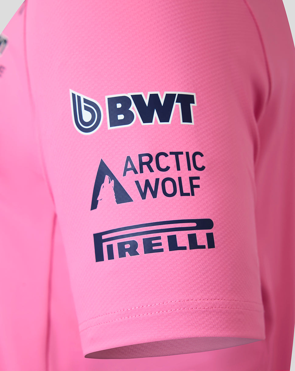 BWT Alpine Formula One Team Herren Rosa Driver T-Shirt