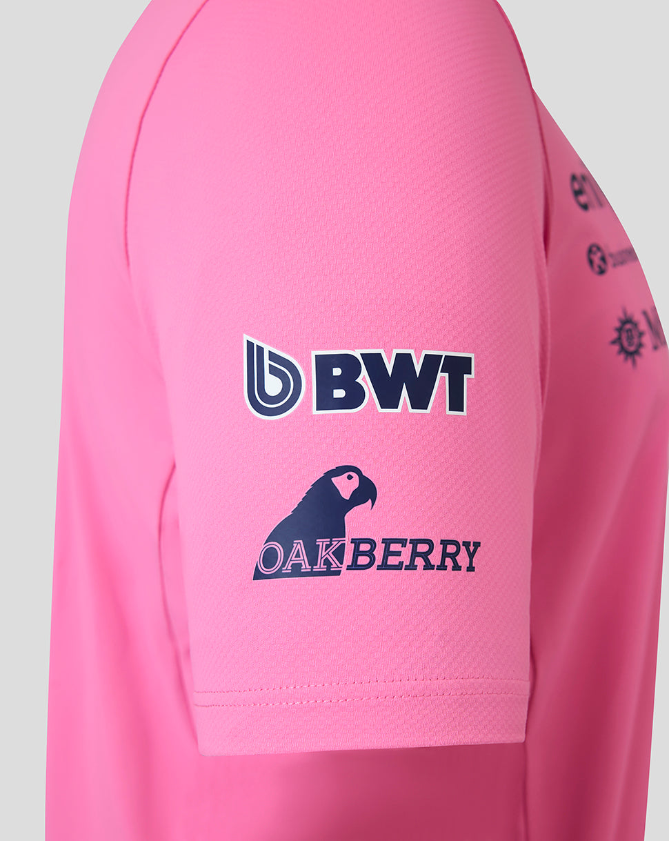 BWT Alpine Formula One Team Herren Rosa Driver T-Shirt