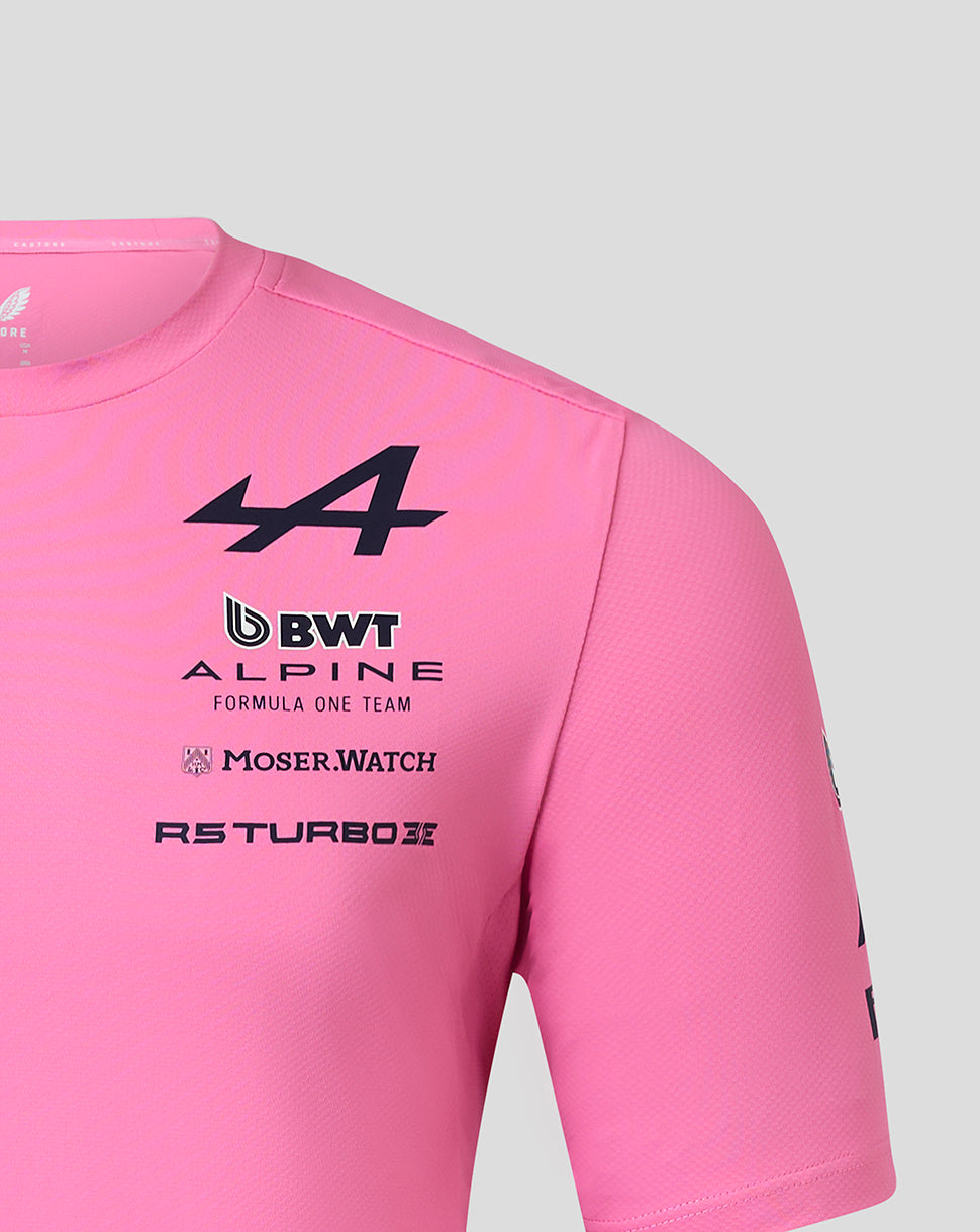 BWT Alpine Formula One Team Herren Rosa Driver T-Shirt