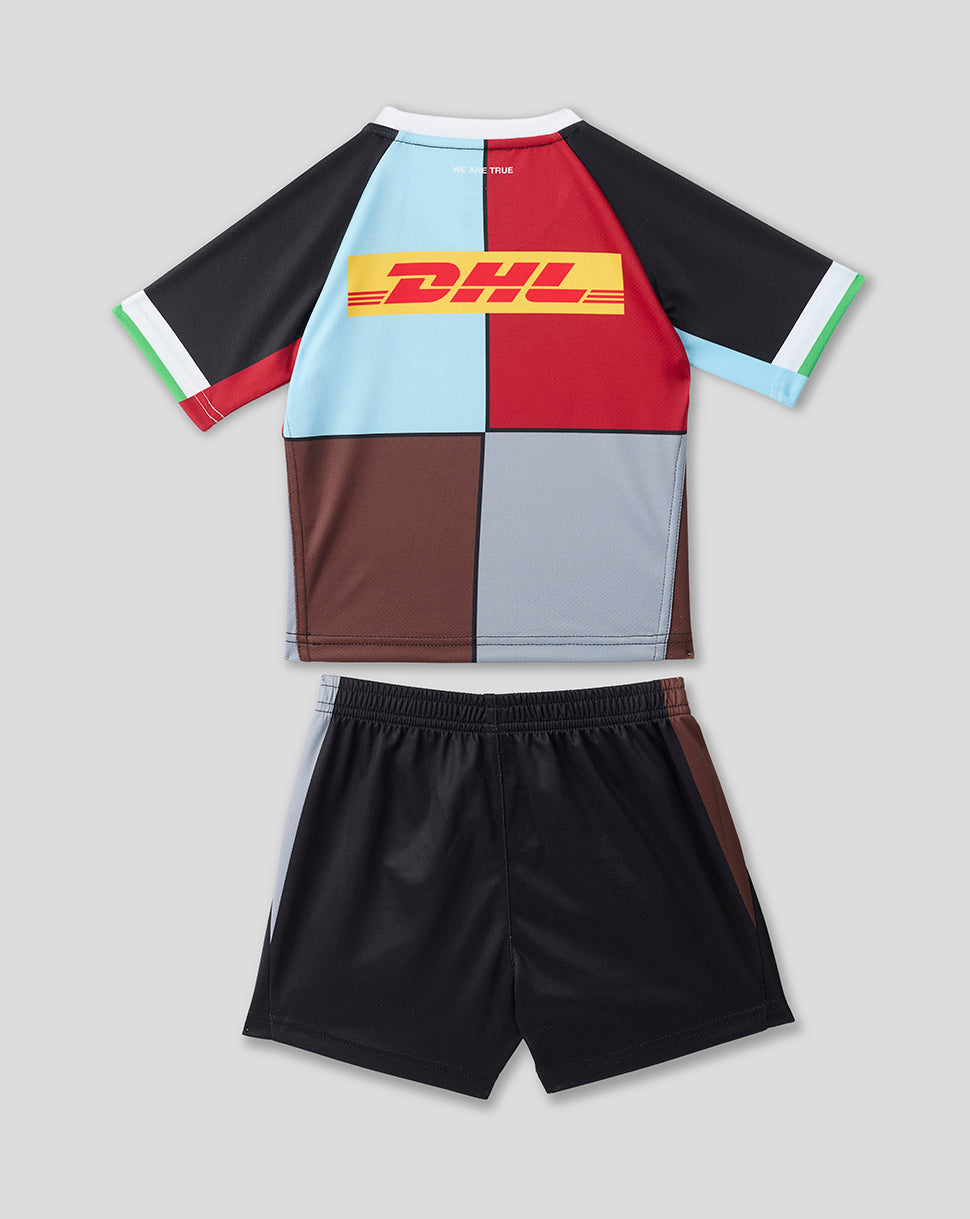 Harlequins 2026/27 Home Infant Kit - Black