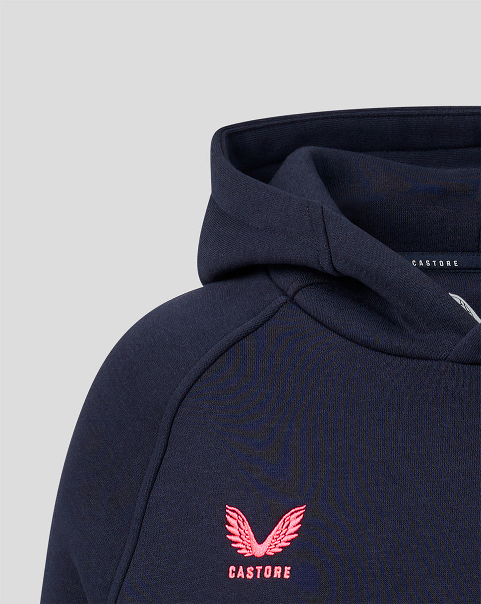 Harlequins Junior 2026/27 Travel Hoodie - Navy