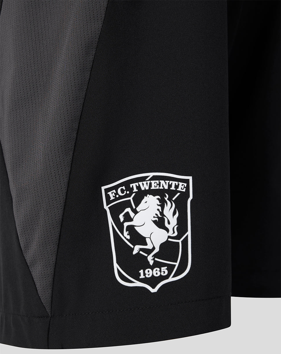 FC Twente Junior 26/27 Training Coaches Shorts - Black - Black/Gunmetal