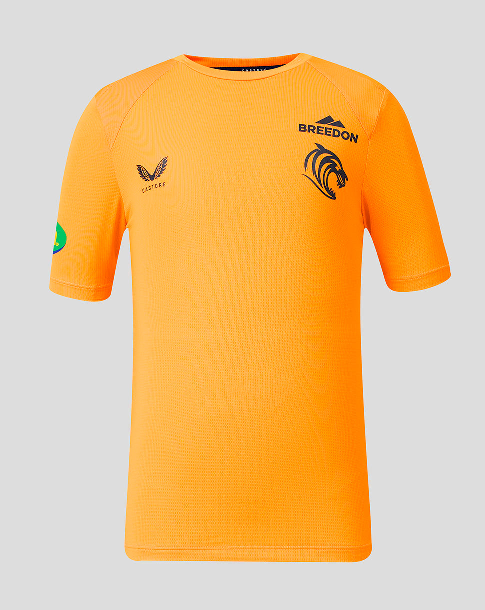 Leicester Tigers Junior 2026/27 Training T-Shirt - Orange
