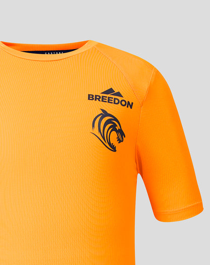Leicester Tigers Junior 2026/27 Training T-Shirt - Orange
