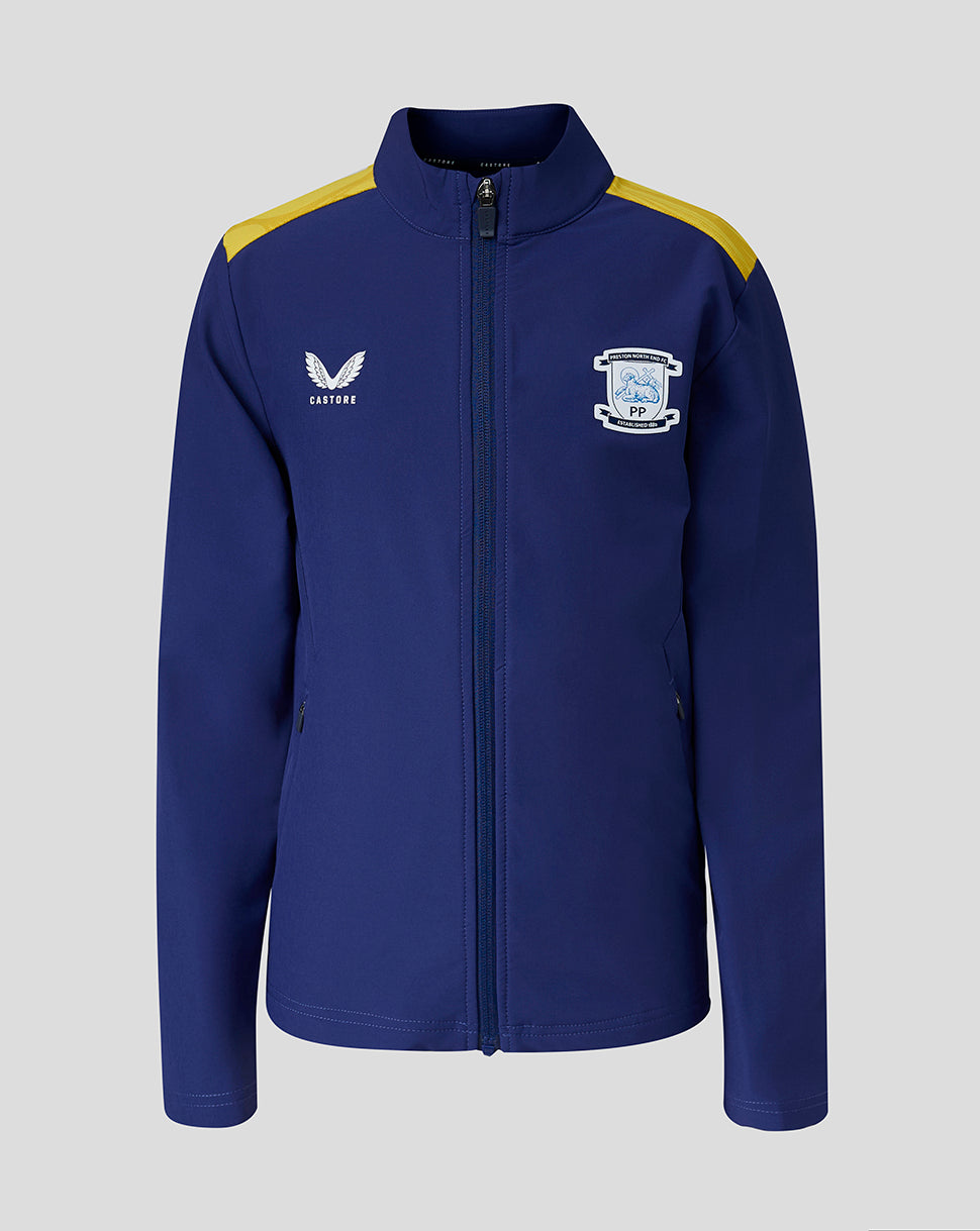 Preston North End Junior 26/27 Matchday Walkout Jacket - Blue