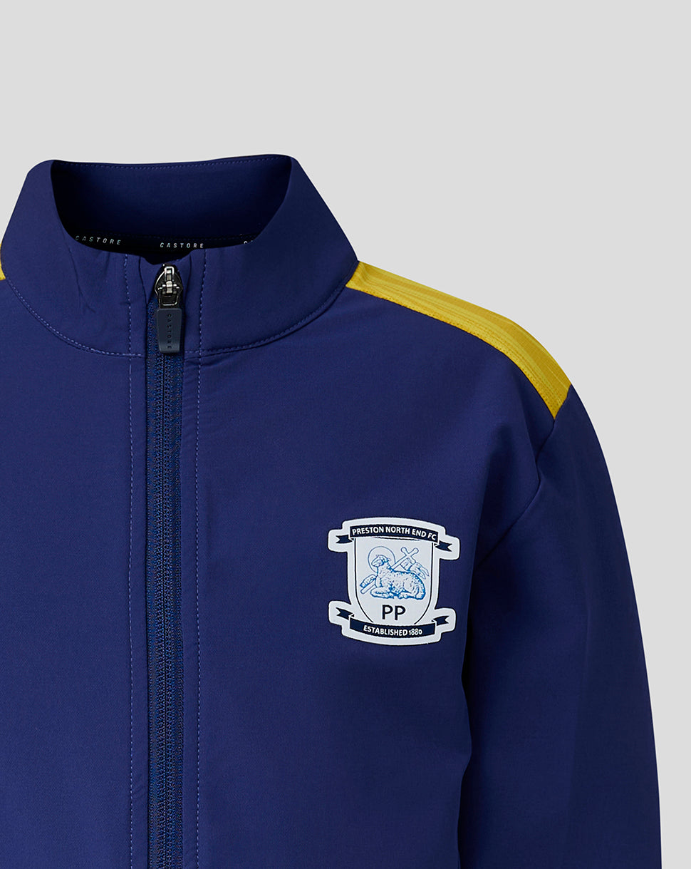 Preston North End Junior 26/27 Matchday Walkout Jacket - Blue