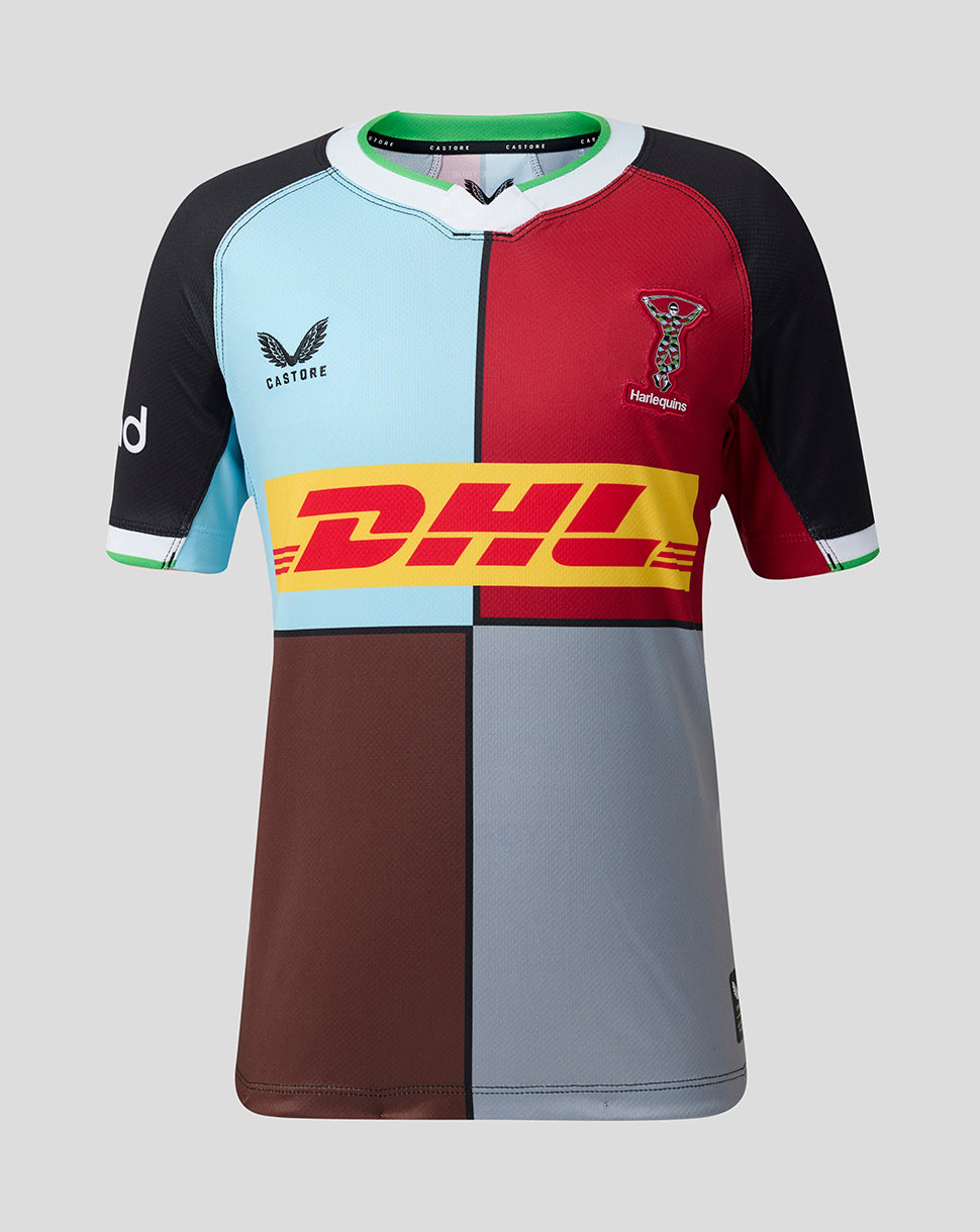 Harlequins Junior 2026/27 Home Replica Shirt - Black