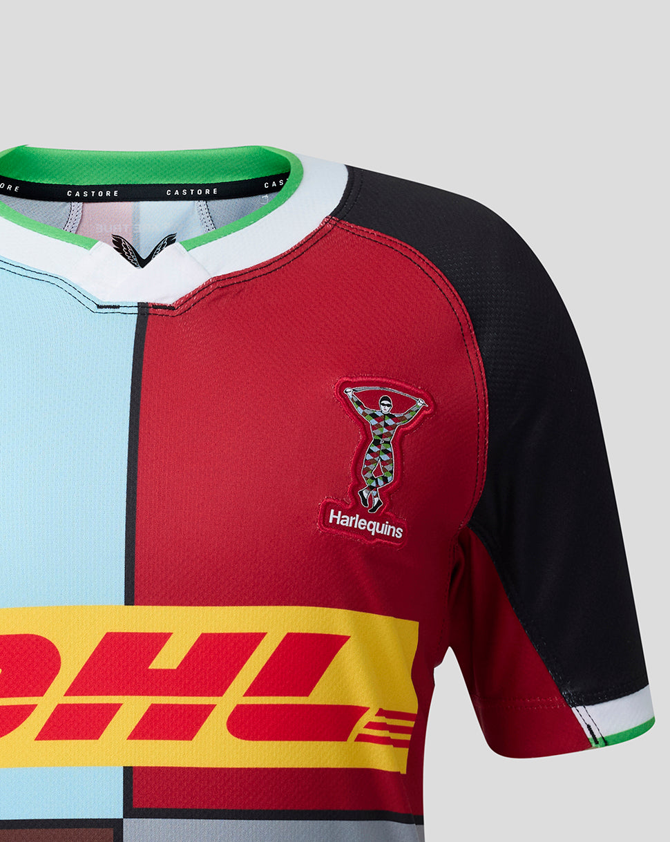 Harlequins Junior 2026/27 Home Replica Shirt - Black